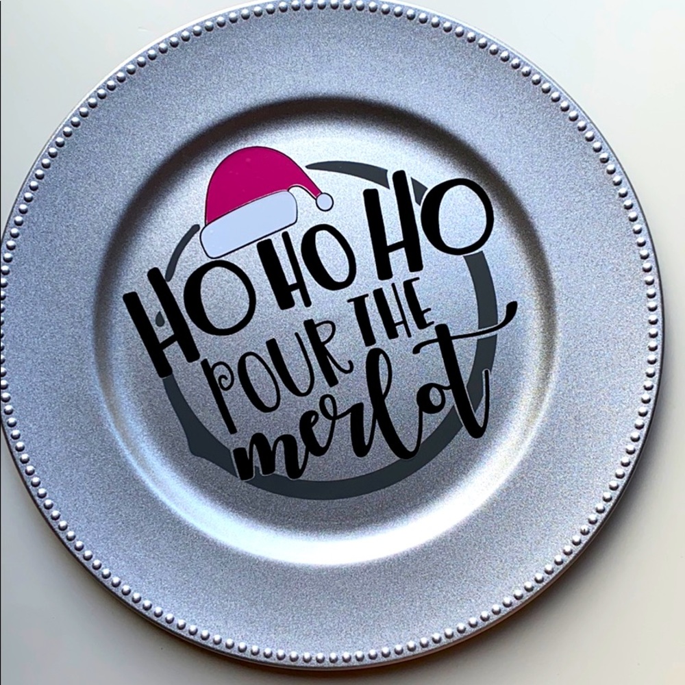 Funny Christmas Decor - HoHo Merlot